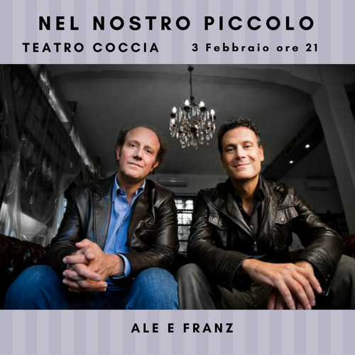 Nel nostro piccolo, con Ale e Franz.