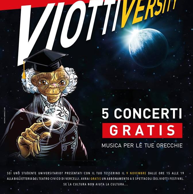 Viotti Versity – 5 concerti GRATIS per gli studenti UPO
