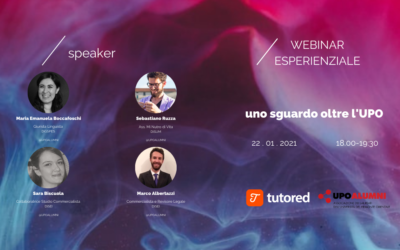 JEUPOxTutored | Webinar esperienziale “Uno sguardo oltre l’UPO”