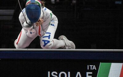 Federica Isola bronzo nella scherma olimpica a squadre