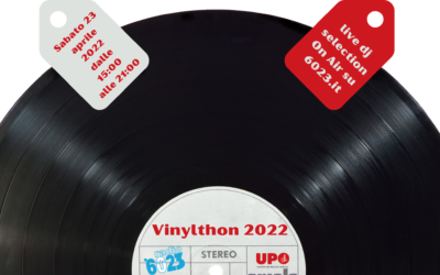 Il 23 aprile è Vinylthon 2022