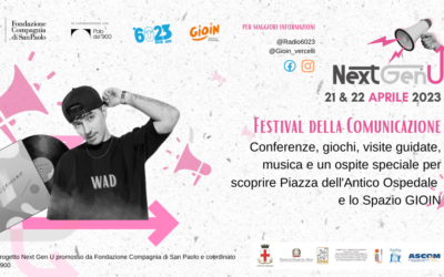 Evento Next Gen U: Festival della Comunicazione a Vercelli