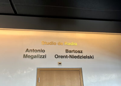 Studi radiofonici visti durante la plenaria di Marzo
